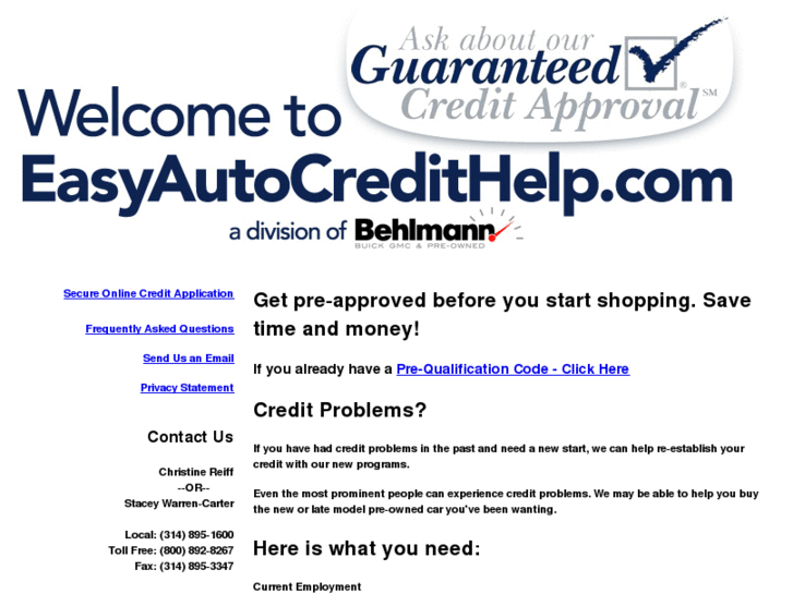 www.easyautocredithelp.com