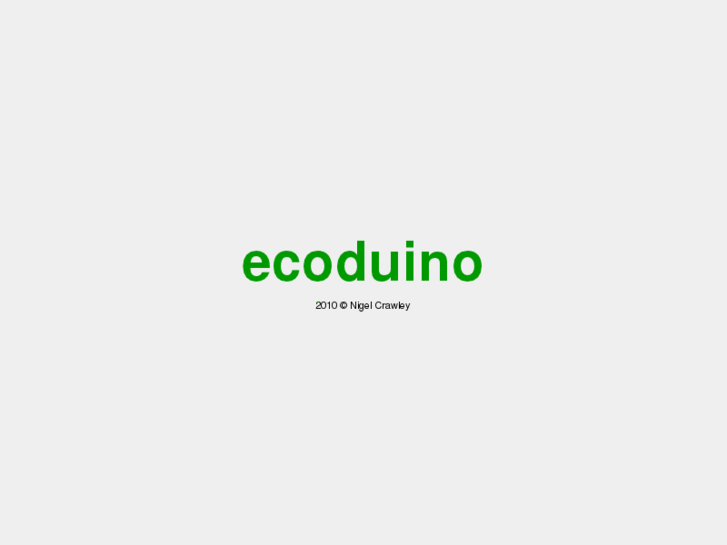 www.ecoduino.org