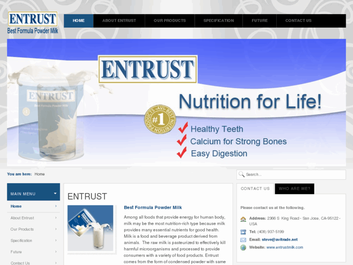 www.entrustmilk.com