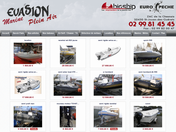 www.evasionmarine.com