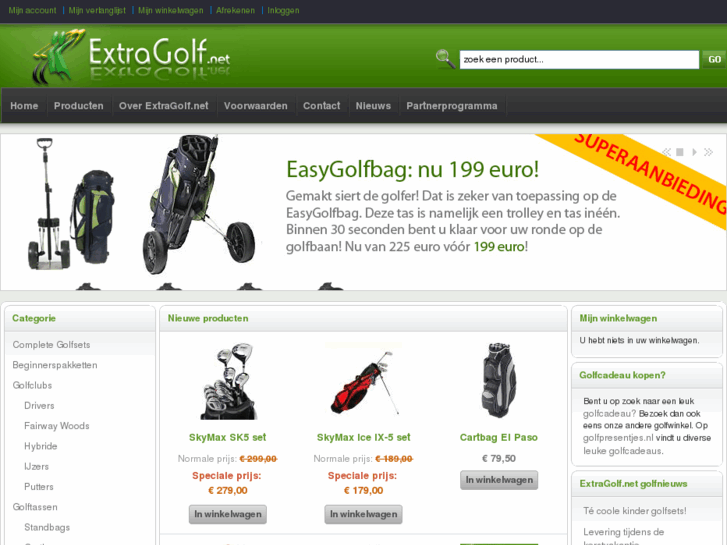 www.extragolf.nl