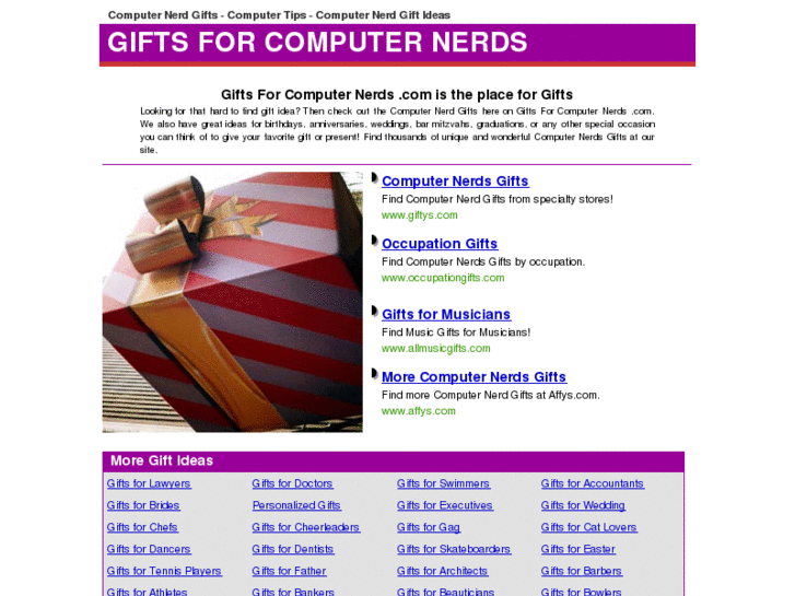 www.giftsforcomputernerds.com