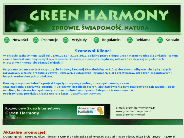 www.greenharmony.pl