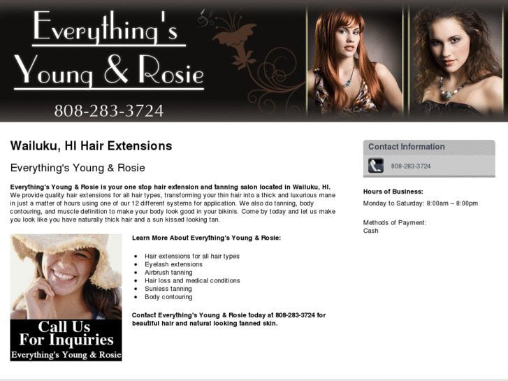 www.hairextensionsandtanningbyrosie.com