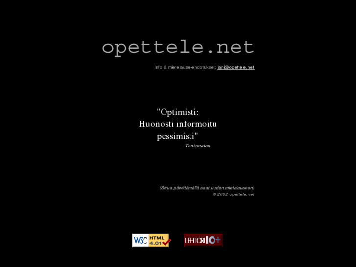 www.opettele.net