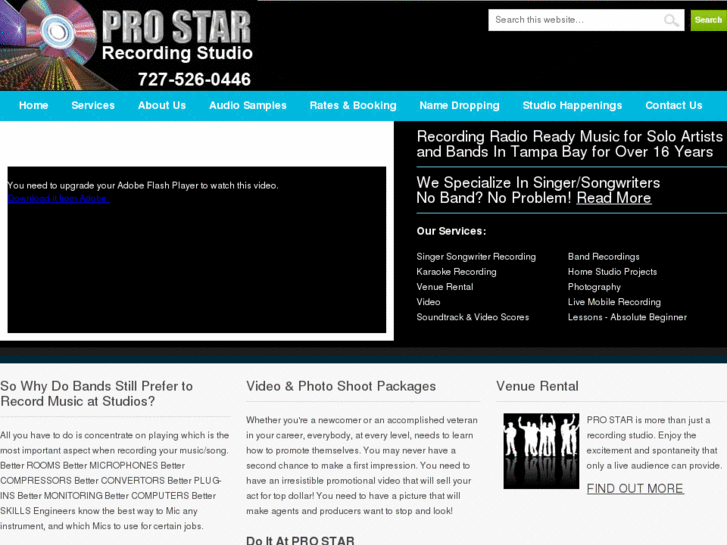 www.prostarrecording.com