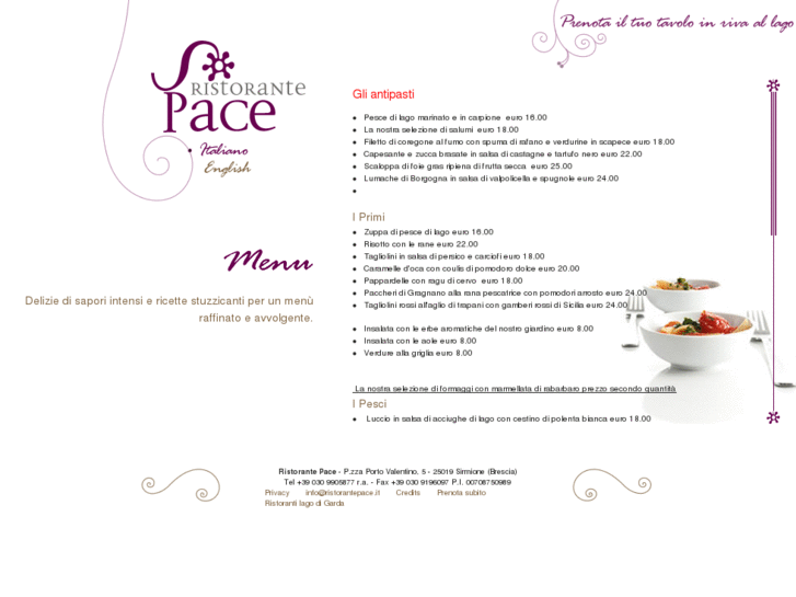 www.ristorantepace.it