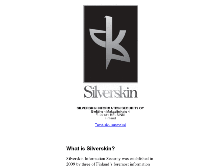 www.silverskinsecurity.com