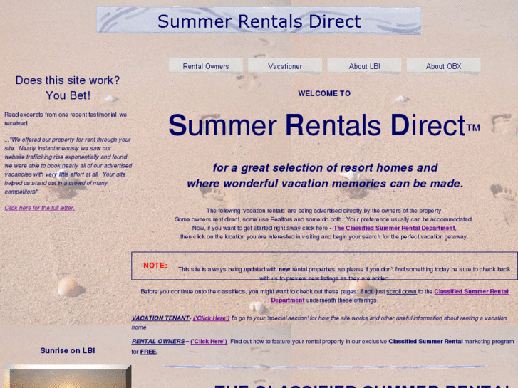 www.summerrentalsdirect.com