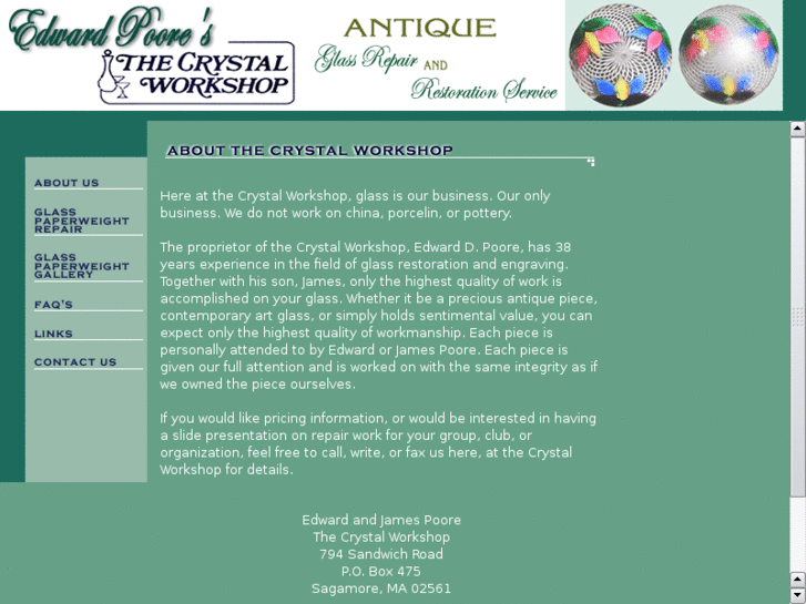 www.thecrystalworkshop.com