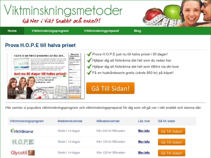 www.viktminskningsmetoder.com