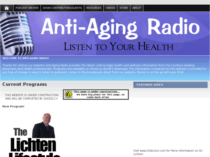 www.antiagingradio.com