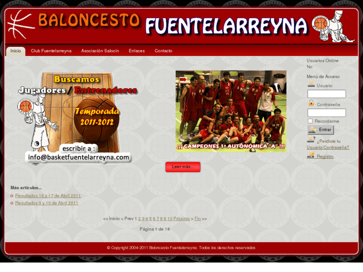 www.basketfuentelarreyna.com
