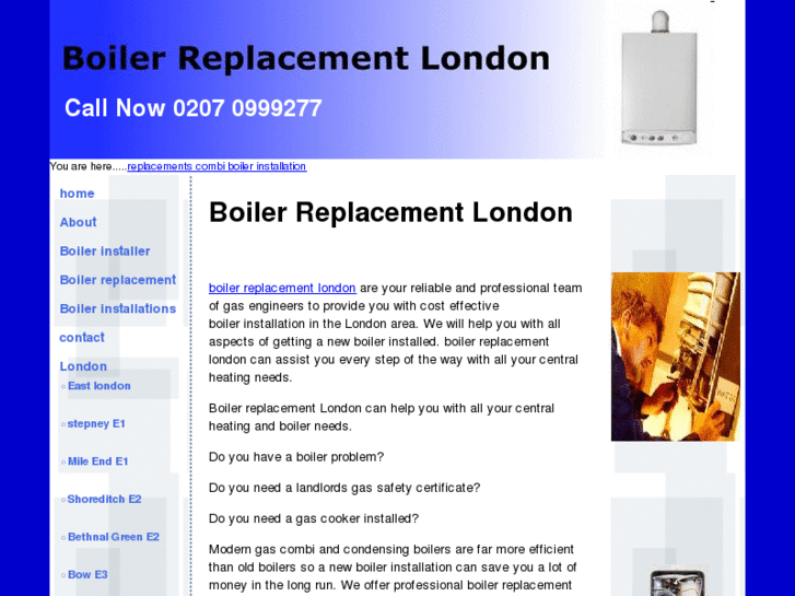 www.boilerreplacementlondon.com