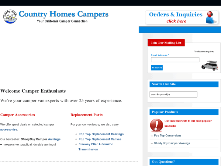 www.countryhomescampers.com