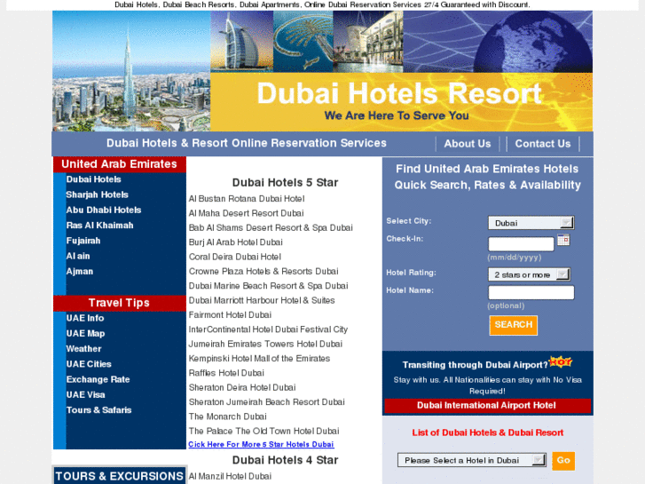 www.dubaihotelsresort.com