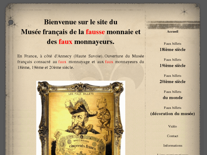 www.fausse-monnaie.com