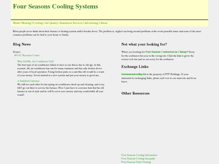 www.fourseasonscooling.biz