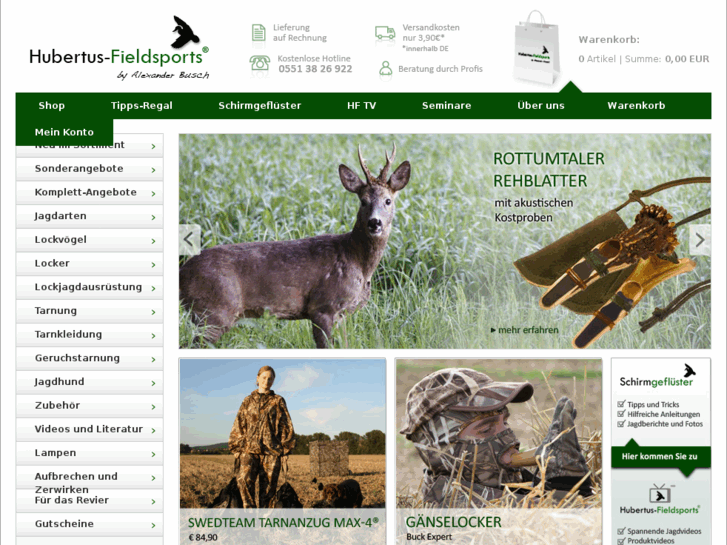 www.hubertus-fieldsports.de