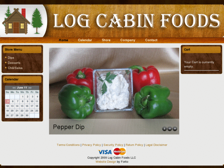 www.logcabinfoodsllc.com