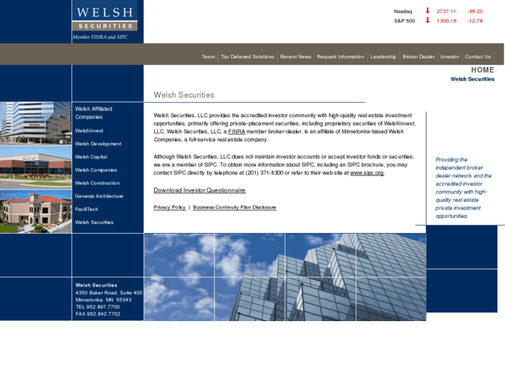 www.welshsecurities.com