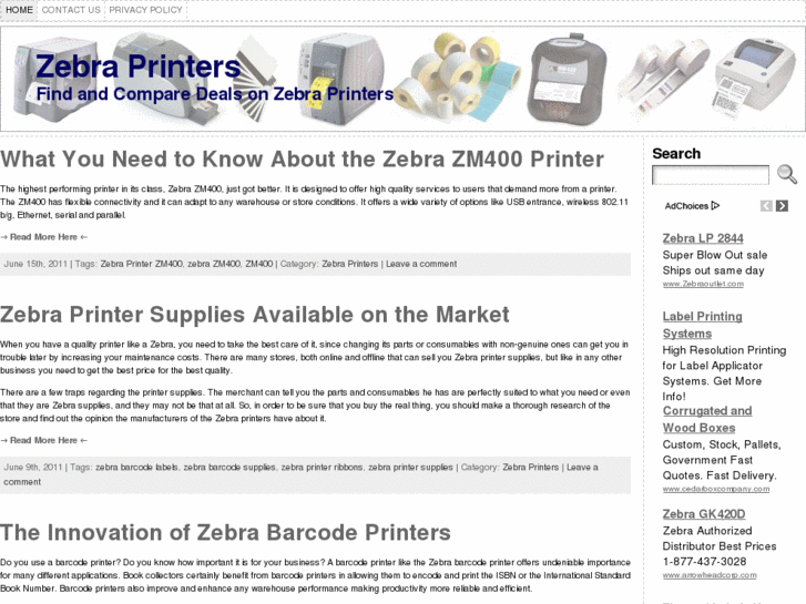 www.zebraprinter.org