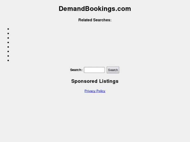 www.demandbookings.com