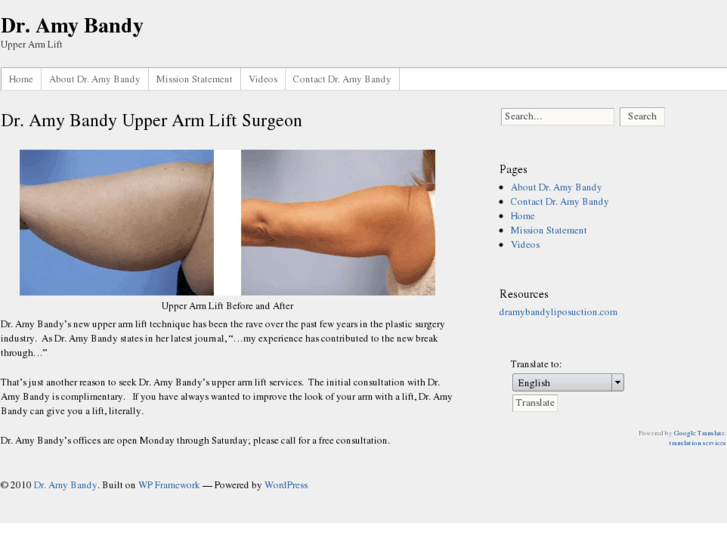 www.dramybandyupperarmlift.com