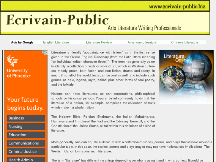 www.ecrivain-public.biz