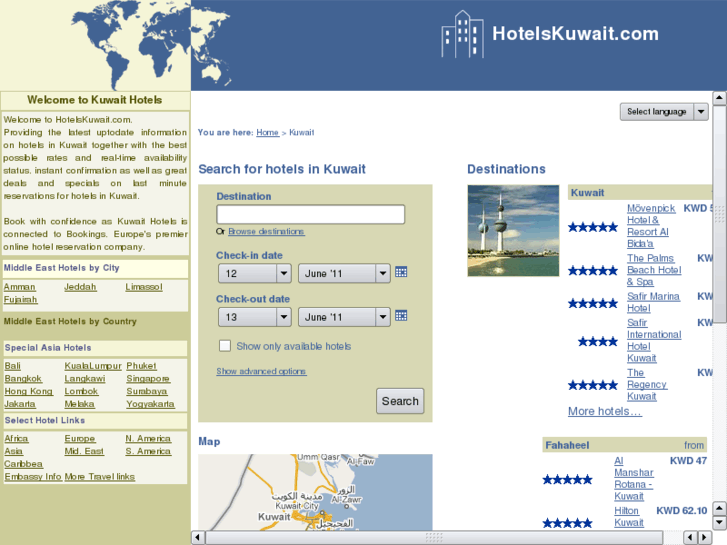 www.hotelskuwait.com