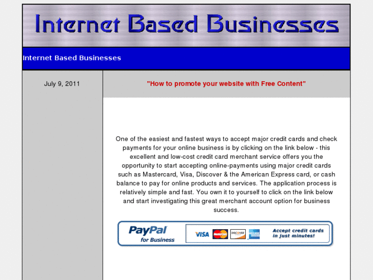 www.internetbasedbusinesses.com