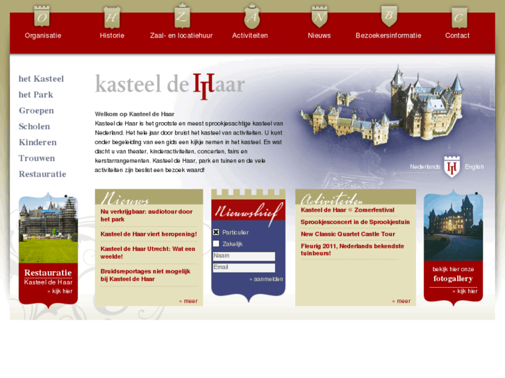 www.kasteeldehaar.com