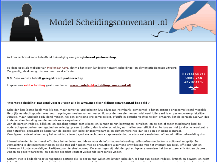 www.modelscheidingsconvenant.nl