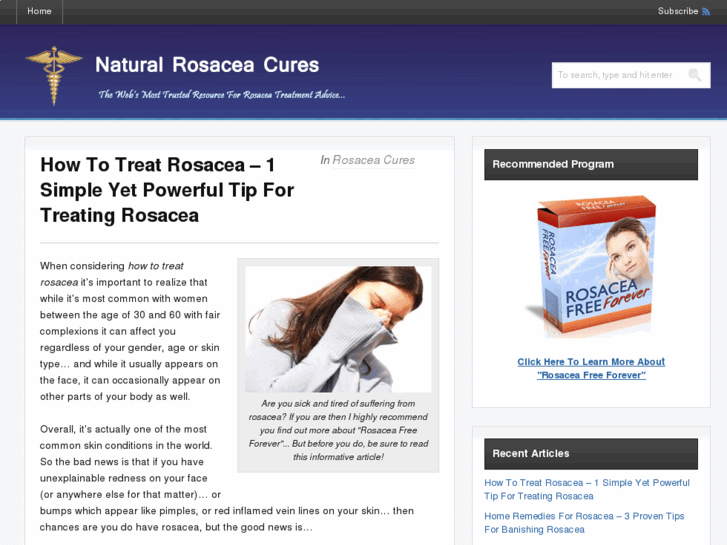 www.naturalrosaceacures.com