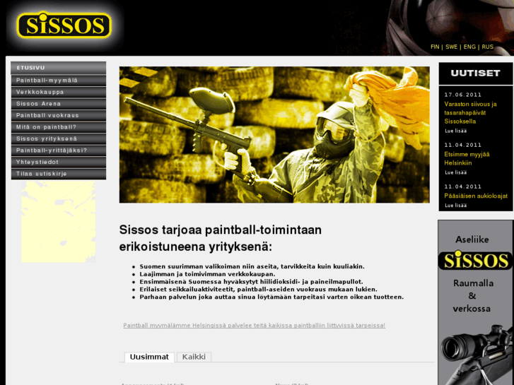 www.paintballsissos.fi