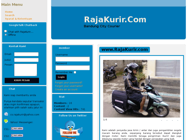 www.rajakurir.com