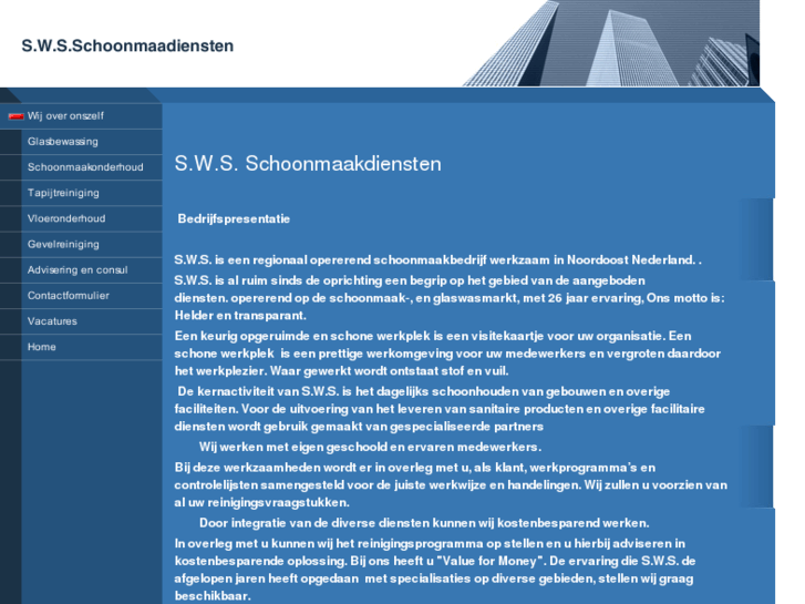 www.sws-schoonmaakdiensten.info