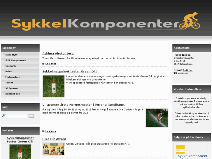 www.sykkelkomponenter.co