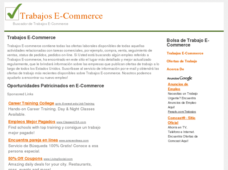 www.trabajosecommerce.com