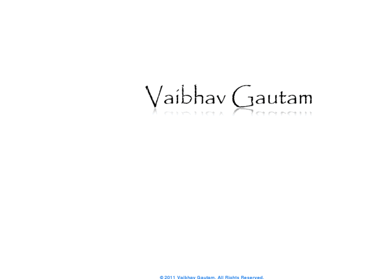 www.vaibhavgautam.com