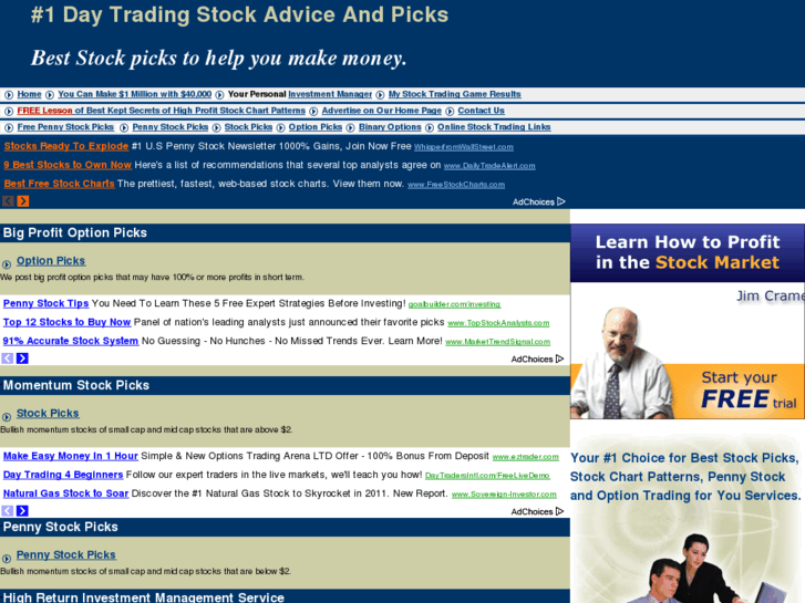 www.1daytradingstockadviceandpicks.com