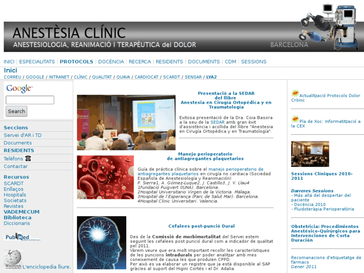 www.anestesiaclinic.net