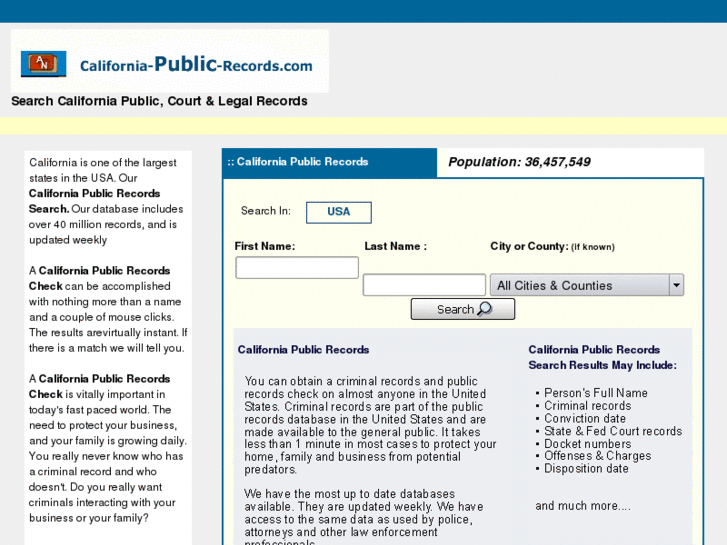 www.california-public-records.com