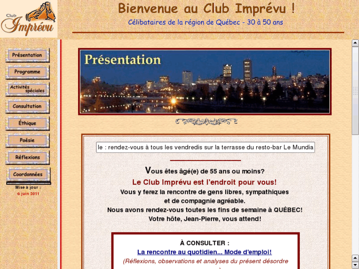 www.clubimprevuquebec.com