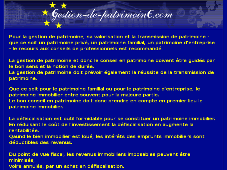 www.gestion-de-patrimoine.com