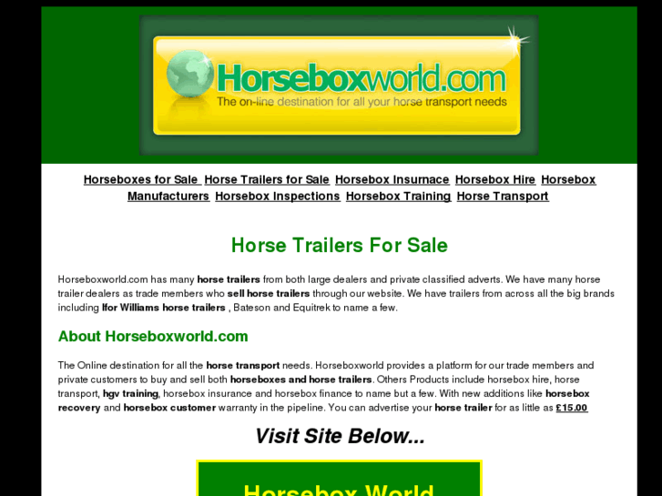 www.horsetrailers-for-sale.co.uk