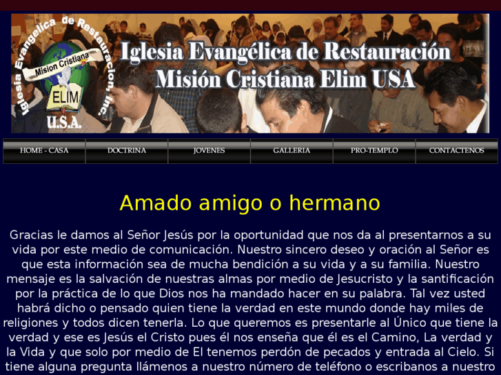 www.iglesiaevangelicaderestauracion.com