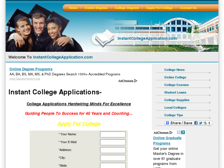 www.instantcollegeapplication.com