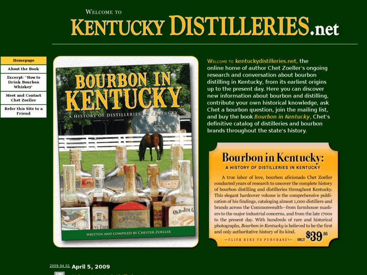 www.kentuckydistilleries.net