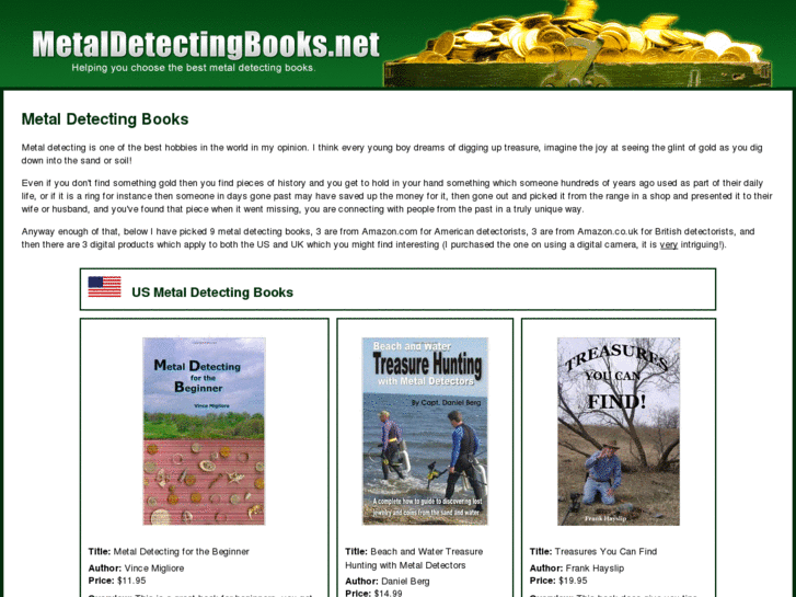 www.metaldetectingbooks.net